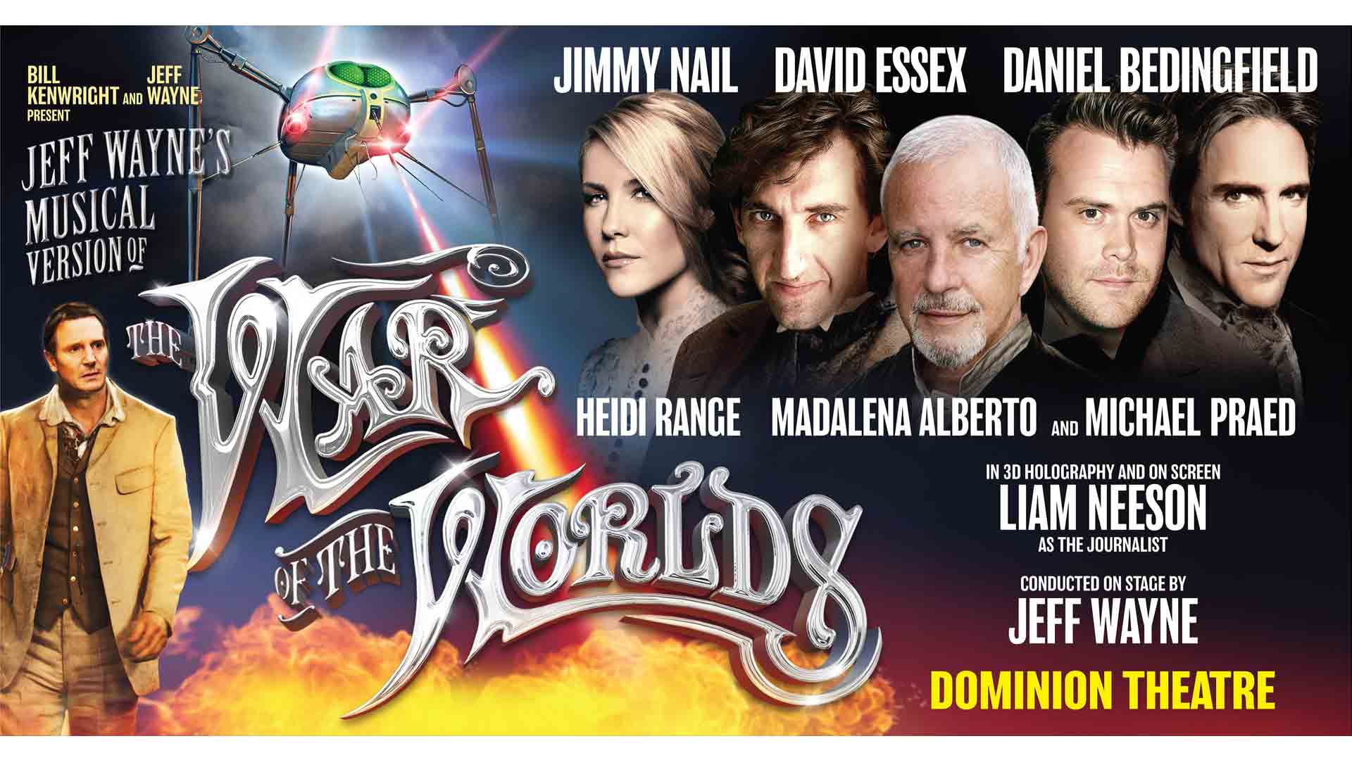 David Essex, Daniel Bedingfield, Jimmy Nail, Heidi Range, Madalena Alberto and Michael Praed - The War of the Worlds