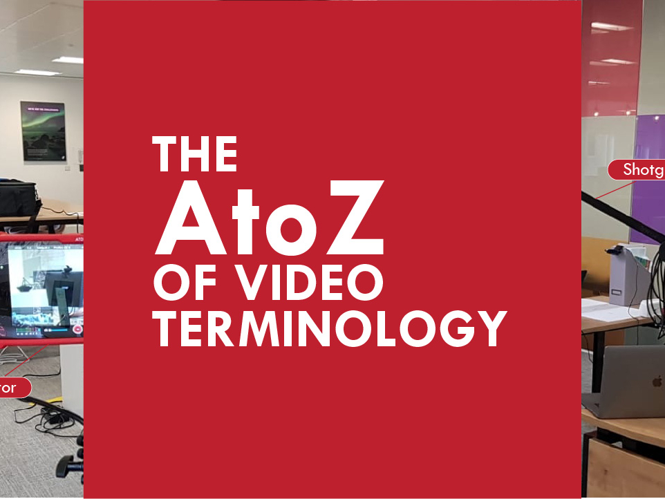 A to Z of video terminology